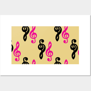 Treble Clef Posters and Art